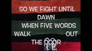 Bad Suns- Disappear Here (Lyrics)