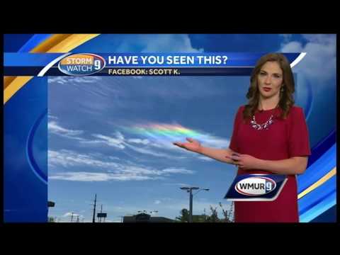 Weather 101:  What causes rainbow colors in clouds?