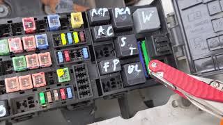 2005 Ford Freestyle Blower Motor Fuses & Relay