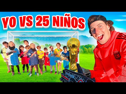 JUGAMOS UN PARTIDO DE FUTBOL VS 25 NIÑOS!  *especial 900k*