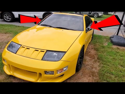 The Best Guide on How To Replace The Windshield Trim on A Nissan 300zx