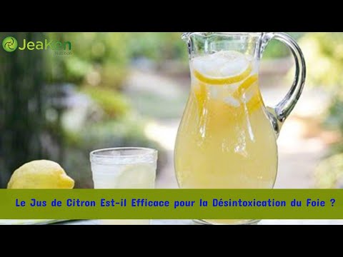 Le Jus de Citron Est-il Efficace pour la Désintoxication du Foie ?