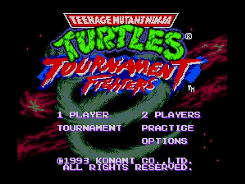 Mega Drive Longplay [395] Teenage Mutant Ninja Turtles: Tournament Fighters
