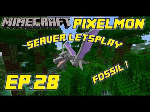 spadeMC gamr - Minecraft Pixelmon LittleLizard Server Letsplay! ep.28 Witch Fossil did i get!?