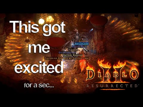 Diablo 2 Resurrected - Griffon's Eye Diadem Dropped! Oh Wait. RIP...