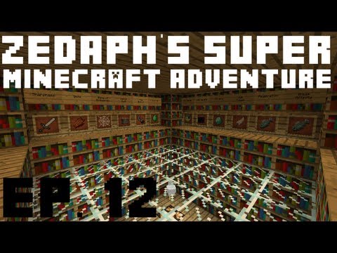 Zedaph's Super Minecraft Adventure: E12 - The Library Prison