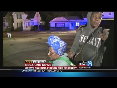 Interview: Fire victim "afraid, scared"