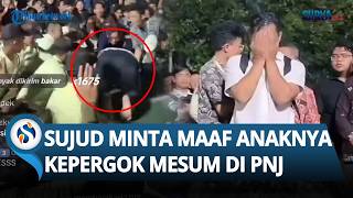 SAMPAI SUJUD! Ayah Mahasiswa PNJ yang Kepergok Mesum saat Minta Maaf ke Publik: Malu Saya!