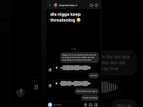King Von arguing with fan on ig #chicagodrill #kingvon #chicago #chiefkeef