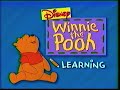 Interval To Winnie The Pooh Learning Growing Up 1995 VHS
