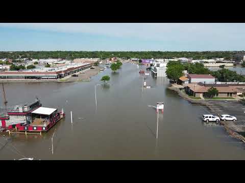 Amarillo Flooding 08 June 2023 - Olsen Blvd, Lawrence Lake, Blackburn, Virginia