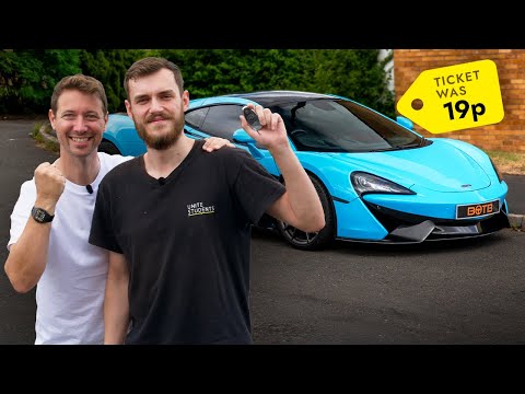 He Won The Ultimate Birthday Present: His Dream Car