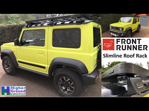 Fitting the Front Runner Slimline II Roof Rack to my 2020 Suzuki Jimny