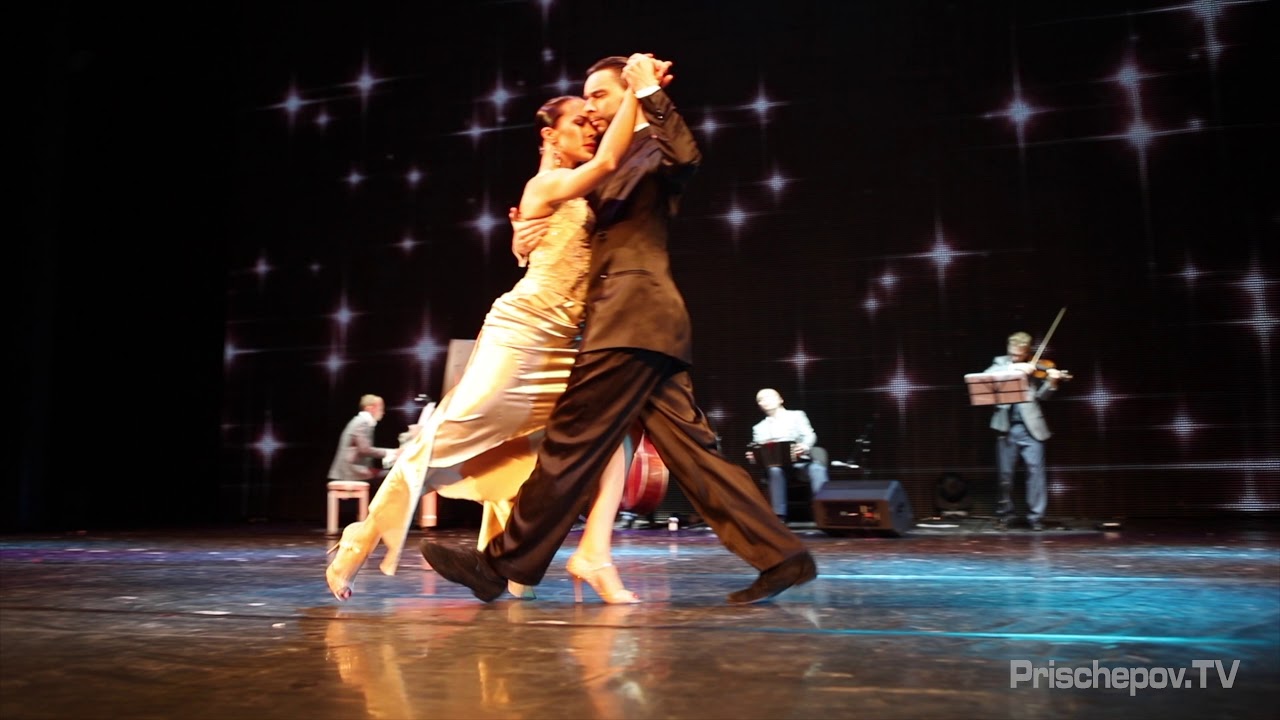 Video thumbnail for Dmitry Kuznetsov & Olga Nikolaeva, Tango en Vivo orq., 1-2, Tango en Vivo orq. PLANETANGO-XX 2018