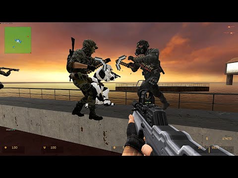 CSS: Zombie Escape Mod - ze_Sorrento_Escape_v5 on NiDE (8K UHD)