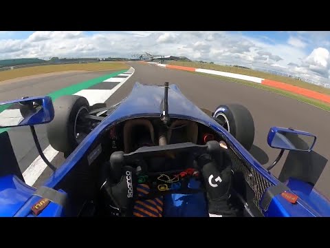 POV DRIVE* Lando Norris F3 Car Around Silverstone - Helmet Cam