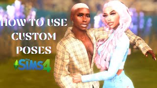 HOW TO INSTALL/USE CUSTOM POSES✨|THE SIMS 4| POSE PLAYER MOD