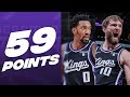 Malik Monk & Domantas Sabonis COMBINE For 59 PTS IN 2OT W!| January 3, 2024