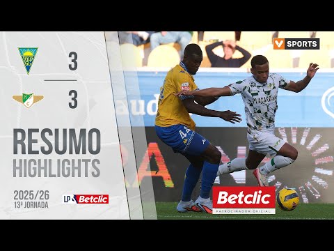 Resumo: Estoril 3-3 Moreirense (Liga 25/26 #13)