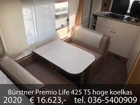 Burstner Premio Life 425 TS hoge koelkast