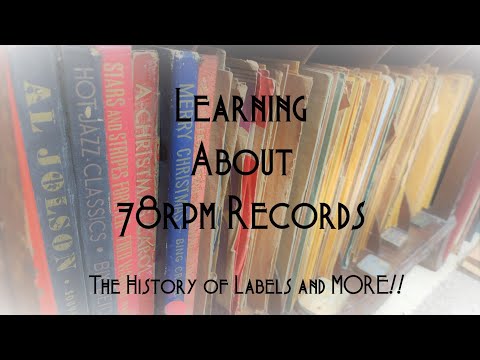 📀 78rpm Records - Learn How To Identify - Date - & Play Them Properly -  +More! For The Beginner