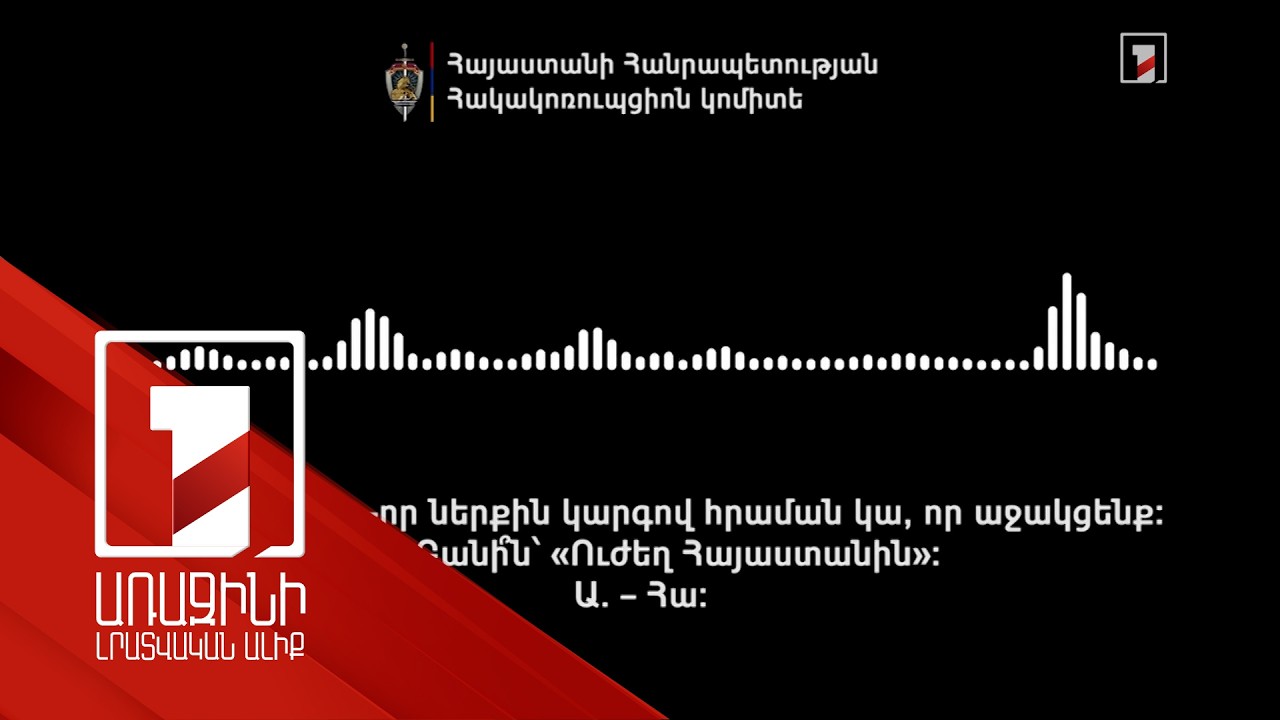 Խոստացել են ընտրակաշառքի դիմաց աջակցել «Ուժեղ Հայաստանին». ձայնագրություն