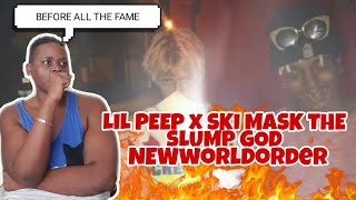 SKI MASK THE SLUMP GOD NEWWORLDORDER x Lil Peep x Lil Tracy | AFRICAN REACTION