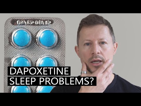 Dapoxetine sleep problems and other side-effects
