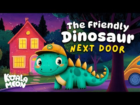 The Friendly Dinosaur Next Door 🦖💜 Relaxing Bedtime Story For Kids