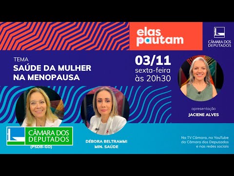Elas Pautam - Saúde da mulher na menopausa - 03/11/23