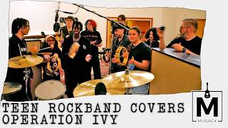 "Knowledge" Operation Ivy Cover by New Bedford High Rock Band at Studio 606 🎸