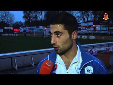 Reactie Sargon Gouriye op HHC Hardenberg - SV Spakenburg