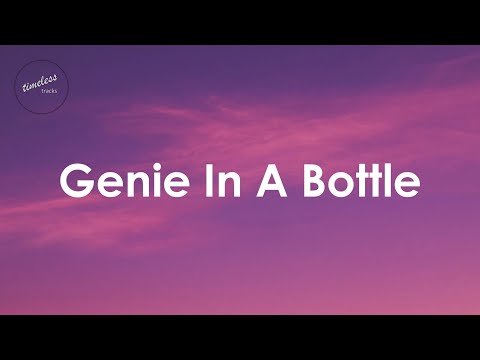 Christina Aguilera - Genie In A Bottle (Lyrics)