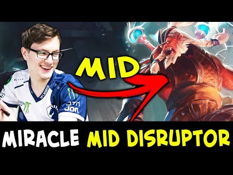 MID Disruptor vs Sniper by Miracle — everything can work in Dota