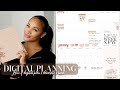 DIGITAL PLANNING! HOW I USE MY IPAD AS A PLANNER | ORGANIZE & DIGITAL PLAN WITH ME | ALLYIAHSFACE