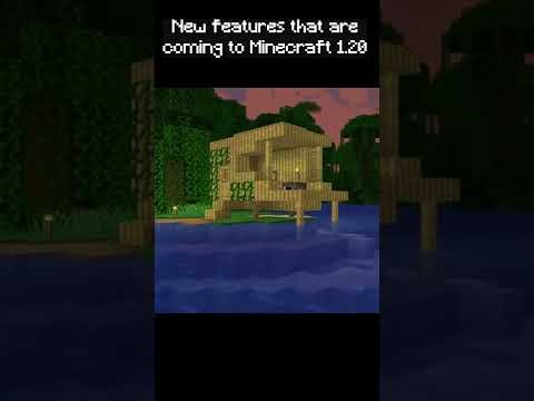 Minecraft 1.20 NEW Features!! #shorts