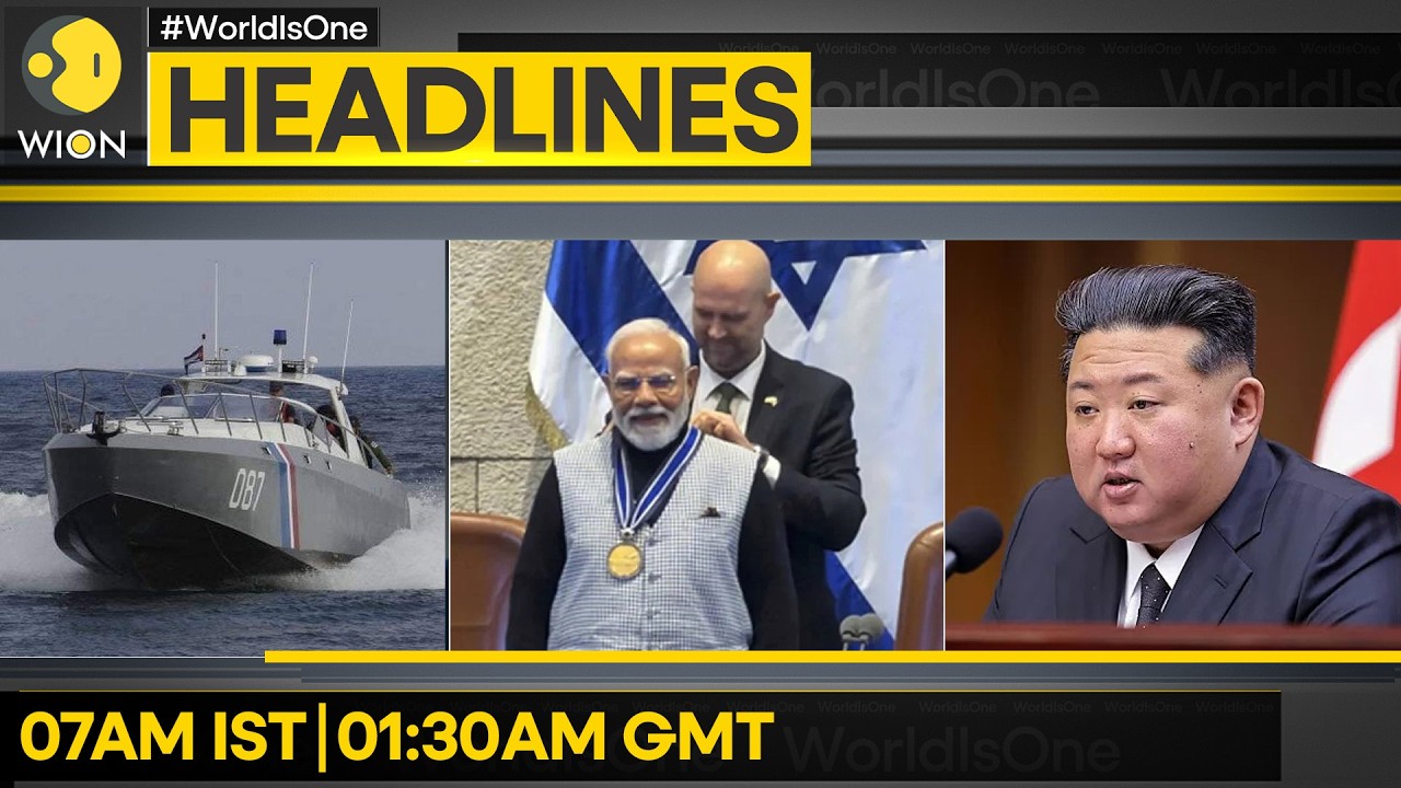 PM Modi Receives Knesset's Highest Civilian Honour | Iran Delegation Arrives In Geneva For Talks