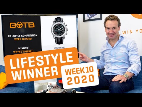 BOTB Lifestyle Competition Winner! Wayne Timbrell – Breitling Navitimer World – Week 10 2020
