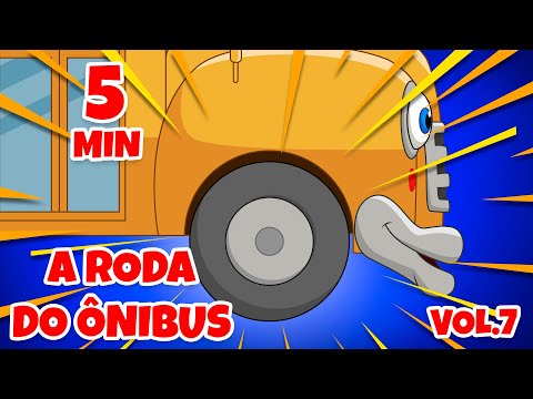 A Roda do Ônibus Vol. 7 - Giramille 5 min | Desenho Animado Musical