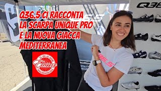 Q36.5 tells us about the Unique Pro shoe and the new Mediterranea jacket