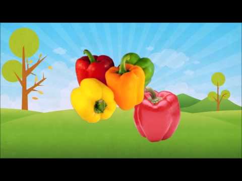 Učimo nazive povrća - povrće za djecu