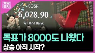목표가 8000도 나왔다... 상승 아직 시작?ㅣ 박정언 캐스터