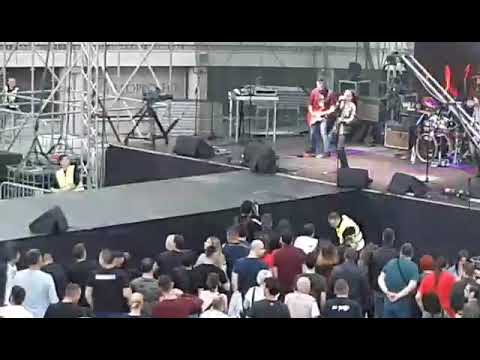 Elvis Jr. Kurtovich- Folk rapping-stadion Tasmajdan 25.05.2019. ispred dr Nele Karajlic oko 20h