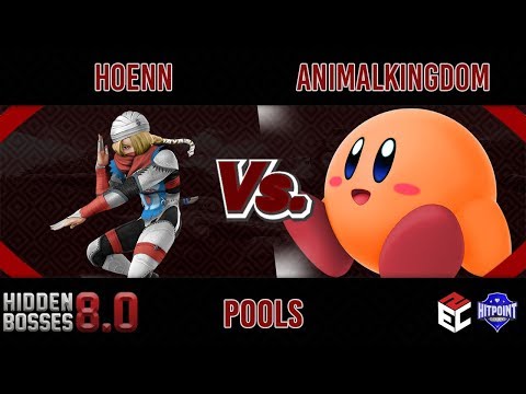 Hidden Bosses 8.0 POOLS - Hoenn (Sheik) vs AnimalKingdom (Kirby, Mewtwo)