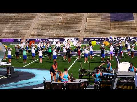 Blue Knights 2013 Rehearsal at Weber State Stewart Stadium