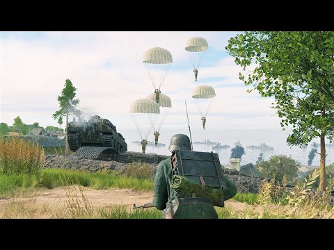 Enlisted: Wehrmacht vs US Forces - D-Day - Invasion of Normandy | No Commentary