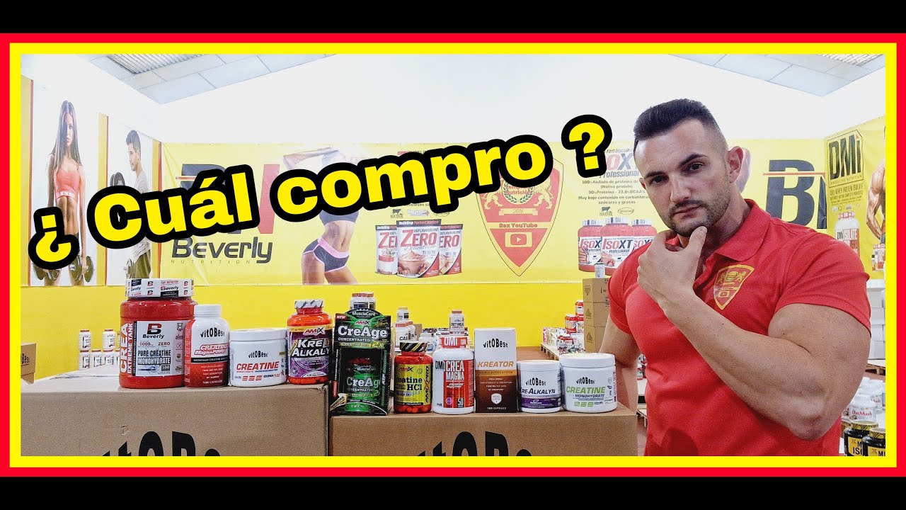 Creatina monohidrato Creapure , KreAlkalyn , Magna power......