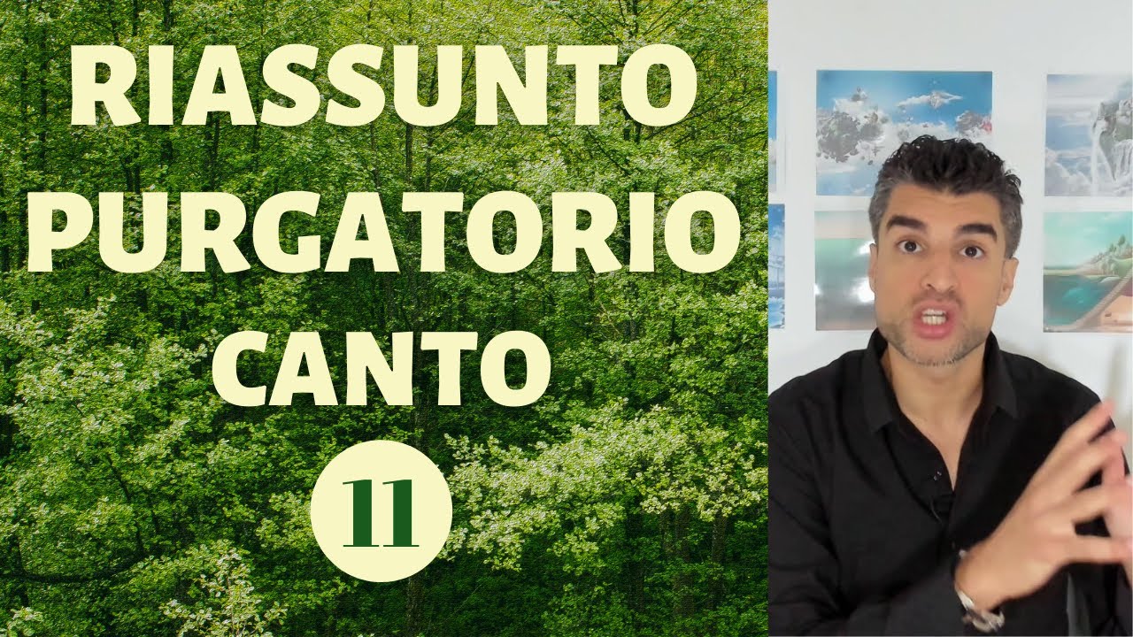Purgatorio (Canto 11) Riassunto - Dante Alighieri: Divina Commedia