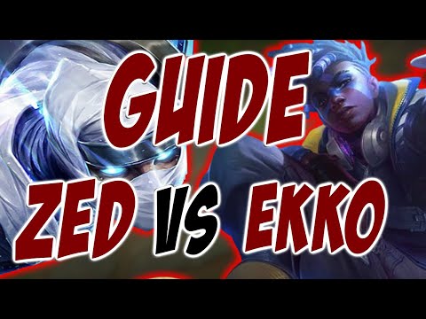 6 year Challenger Zed's OP tips vs Ekko