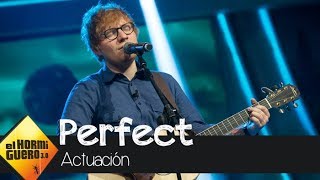 Video thumbnail of "Un melancólico Ed Sheeran canta en directo 'Perfect' en 'El Hormiguero 3.0'"